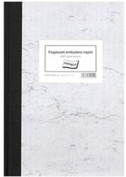  Nyomtatvány fogászati ambuláns napló A/4 250lap (22185)