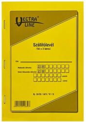 Vectraline Nyomtatvány szállítólevél VECTRALINE A/5 álló 50x3 lapos (B10-70/V/A5) - robbitairodaszer