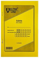 Vectraline Nyomtatvány számlatömb VECTRALINE A/5 50x3 álló 1 áfás (B13-374/V/07)