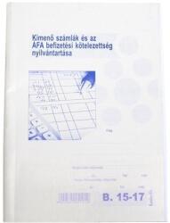  Nyomtatvány kimenő számlák nyilvántartója A/4 - robbitairodaszer