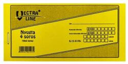 Vectraline Nyomtatvány nyugta VECTRALINE 50x2 lapos 4 soros 20 darabos (B15-41/V/07/CS) - robbitairodaszer
