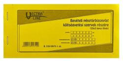 Vectraline Nyomtatvány bevételi pénztárbizonylat költségvetési szervek részére VECTRALINE (B318-100/A/V)