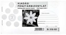  Nyomtatvány kiadási pénztárbizonylat költségvetési szervek részére