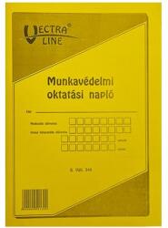 Vectraline Nyomtatvány munkavédelmi oktatási napló VECTRALINE A/4 álló 20 lapos (BVALL349) - robbitairodaszer