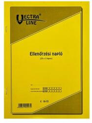 Vectraline Nyomtatvány ellenőrzési napló VECTRALINE A/4 álló 25x3 lapos (C18-72/V) - robbitairodaszer