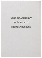 Pátria Nyomtatvány védőoltási könyv PÁTRIA 14 év feletti személy részére A/6 (C.3337-11) - robbitairodaszer