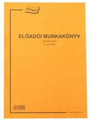  Nyomtatvány előadói munkakönyv A/4 20 lapos - robbitairodaszer