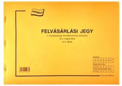  Nyomtatvány felvásárlási jegy mezőgazdasági A/4 25x3 (22909) - robbitairodaszer
