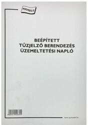  Nyomtatvány beépített tűzjelző berend. üzemelt. napló (87009) - robbitairodaszer