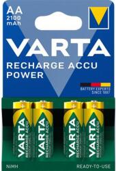 VARTA Tölthető elem, AA ceruza, 4x2100 mAh, előtöltött, VARTA "Power (VAKU02) - fiorex