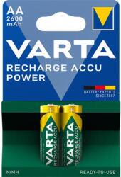 VARTA Tölthető elem, AA ceruza, 2x2600 mAh, előtöltött, VARTA "Power (VAKU11) - fiorex