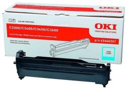 OKI Dobegység OKI 43460207 (C3300, C3400, C3600) , azúr (cyan), eredeti