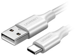 UGREEN USB USB-C QC3.0 kábel, 0.5m (fehér)