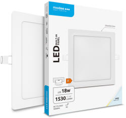 Modee Lighting LED Panel Négyzet - Beépíthető 18W 6000K (1530 lumen) A-series (ML-LPSB6000K18WA)