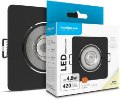 Modee LED Mélysugárzó Négyzet 4, 8W 4000K IP20 80xH32mm ROT(420 lumen) feketeERP (ML-DL4000K4-8WSR-BN) - dinavill