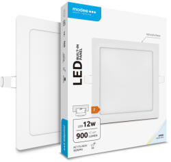 Modee Lighting LED Panel Négyzet - Beépíthető 12W 6000K (900 lumen) A-series (ML-LPSB6000K12WA)