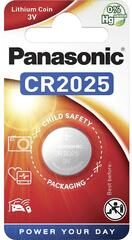 Panasonic CR2025 3V lítium gombelem 1db/csomag (CR-2025EL/1B) - euronics