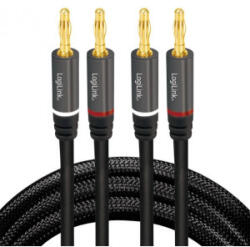LogiLink Cablu audio Logilink CA1211 2x Jack 3.5 mm Male - 2x Jack 3.5 mm Male, 5 m, Negru (CA1211)