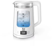 Bravo White dupla falú elektromos vízforraló, 2000W (B-4999) (B-4999)