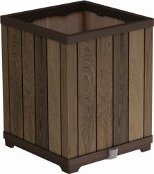 Keter DECO SQUARE TALL Virágtartó, 45, 5 x 45, 5 x 55 cm, dió (17213623) 261033 (261033)