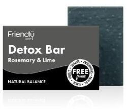 Friendly Soap Săpun detoxifiant natural cu rozmarin și lime 95 g (FS-DB001)