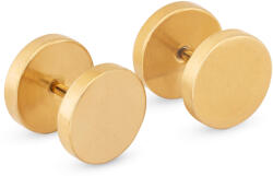 Troli Minimalista aranyozott fülbevaló KS-148