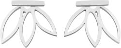 Troli Acél divatos fülbevaló 2 az 1-ben