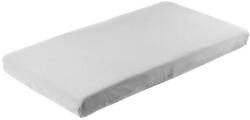 Sensillo Бебешки чаршаф с ластик Sensillo - 120 х 60 cm, сив (SILLO-2201) - ozone