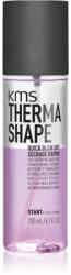 KMS Thermashape Quick Blow Dry formázó védő spray hajra a gyorsabban beszárított hajhoz 200 ml