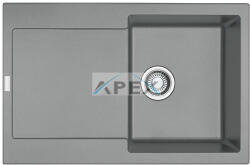 Franke Maris MRG 611 kőszürke gránit mosogatótálca távvezérlő nélkül (114.0066. 566)