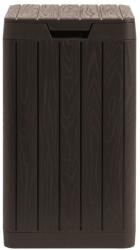 Toomax Rio garden brown 80 Literes műanyag kültéri szemetes - barna (Z0480RAA03500)