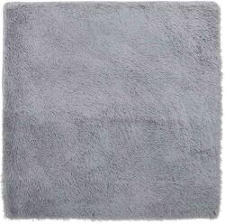 vidaXL ezüstszürke hosszú szálú NAVARRA bozontos szőnyeg 160x160 cm 4102876 (4102876)
