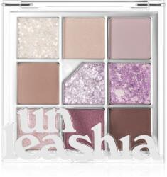 UNLEASHIA Glitterpedia Eye Palette szemhéjfesték paletta árnyalat No. 4 All of Lavender Fog 6.2 g