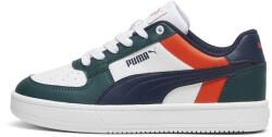 PUMA Puma, Caven 2.0 colorblock dizájnú sneaker, Fehér, Narancssárga, Sötétzöld, 39 EU (394461-09-6)