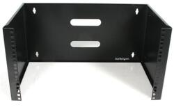 StarTech StarTech. com WALLMOUNT6 állvány 6U Falra szerelhető állvány Fekete (WALLMOUNT6)
