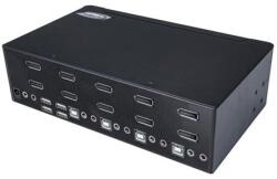 StarTech StarTech. com SV431DPDDUA2 KVM kapcsoló Keretállvány Fekete (SV431DPDDUA2)