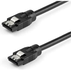 StarTech StarTech. com SATRD60CM SATA kábel 0, 6 M SATA 7-pin Fekete (SATRD60CM)