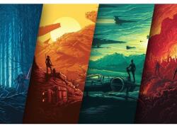 Star Wars Poszter Locations, 61x90cm, Többszínű (poster110-7777777777777785442)