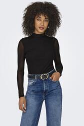ONLY Only, Erica felső hálós részletekkel, Fekete, M (15141298-BLACK-M)