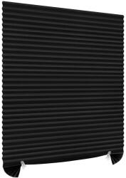 Original Deals Redős redőnyök öntapadós rögzítőrendszerrel, Prémium PVC, 150 x 60 cm, Fekete, EREDETI AJÁNLATOK® (22AGL0996N)