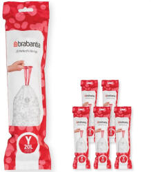 Brabantia PerfectFit Multipack szemeteszsák Y méret - 20L, 120db/csg (138300)