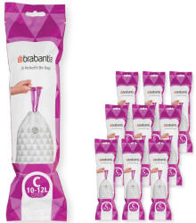 Brabantia PerfectFit Multipack szemeteszsák C méret - 10-12L, 200db/csg (137983)
