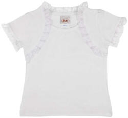Asti Fehér fodros lányka alkalmi felső - pindurka