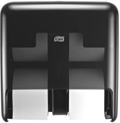Tork OptiServe® belsőmag nélküli 4 tekercses toalettpapír-adagoló Fekete (558052)