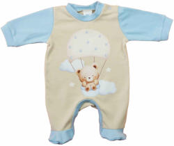 Asti Hosszú ujjú rugdalózó, maci mintával