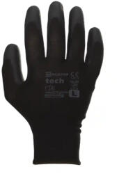 Mercator Medical Tech Black&Black PU mártott kesztyű (RP00200006_4885)