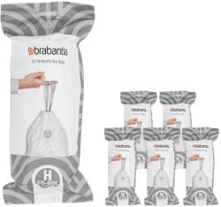 Brabantia PerfectFit Multipack szemeteszsák H méret - 50-60L, 120db/csg (138782)