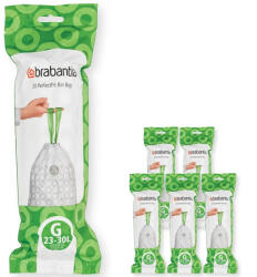 Brabantia PerfectFit Multipack szemeteszsák G méret - 23-30L, 120db/csg (138423)