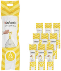 Brabantia PerfectFit Multipack szemeteszsák A méret - 3-5L, 200db/csg (137648)