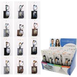 AZOZA olvasószemüveg tokkal, 24 db/display (19274)